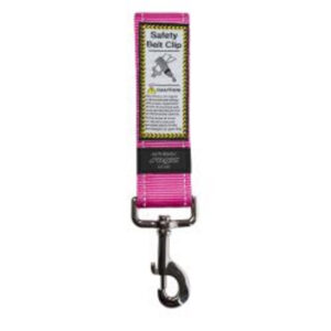 Rogz Utility Car Safety Belt Clip Pink